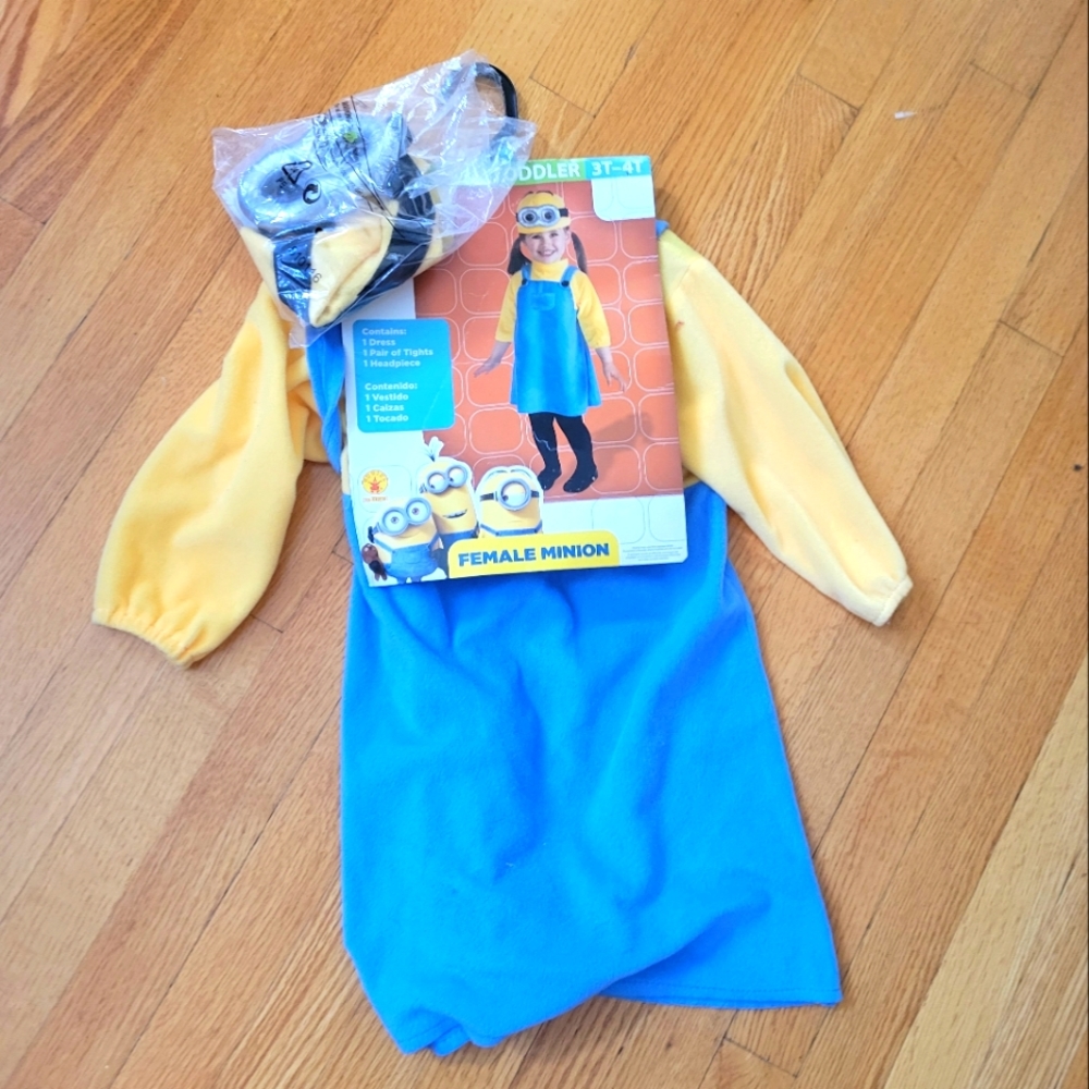 Minion dress costume - Toddler 2T-3T
